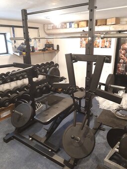 Upažování - stroj na cvičení ramen - 3