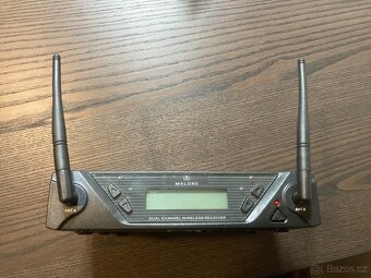 Bezdrôtový dvojmikrofón - sada Malone B4R-UHF-450-Duo1 - 3