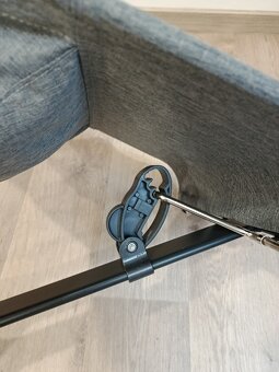 Dětské lehátko - houpací Kinderkraft Mimi Grey - 3