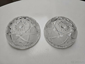 Broušená skleněná miska - 3