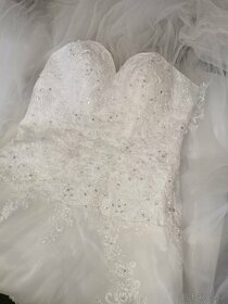 Svatební šaty vel 42-44 - 3