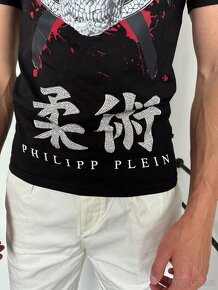 Pánské tričko PHILIPP PLEIN (černé) vel. M - 3
