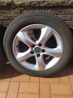 Alu kola 15 " orig Škoda Fabia 5x100 - 3