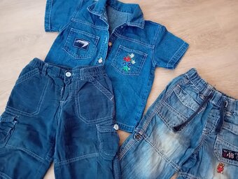 DĚTSKÉ KAPSÁČOVÉ KALHOTY - vel.80/86 / zn.H&M - 3
