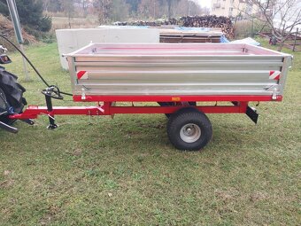 VLEK, KÁRA ZA MALO-TRAKTOR 1,5T VÝPRODEJ  - 3