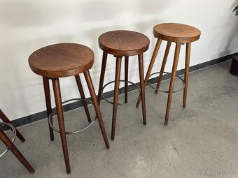 6ks Barová židle. Rustikální barovky - 3