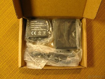 Nabiječka + 2 x Baterie akční sportovní kamera ACTION CAMERA - 3