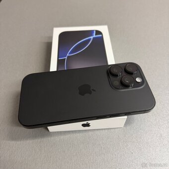 iPhone 16 Pro 256GB černý, pěkný stav, 12 měsíců záruka - 3