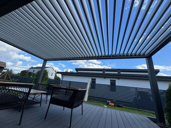 Luxusní bioklimatická pergola 5 × 4 m - 3