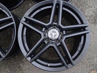 Alu disky černé Mercedes GLC, 18", 5x112, ET 38, šířka 8J - 3