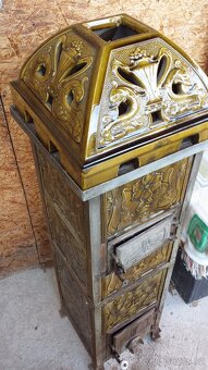 Starožitná krbová kamna - 3