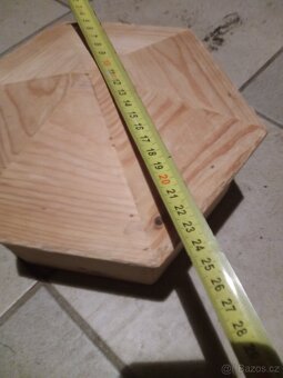 domeček dřevěný - 3