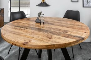 Jídelní stůl z mangového dřeva - 3