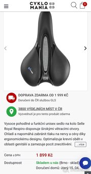 Sedlo Selle Royal Respiro Moderate (unisex) - 3