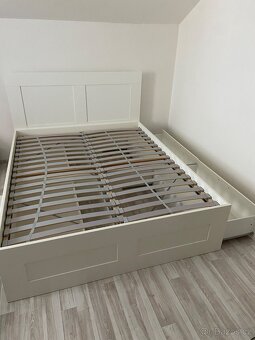 Postel Ikea Brimnes 160x200 - 3