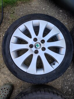 Alu kola Škoda 5x112r17. 3T0 601 025B - 3