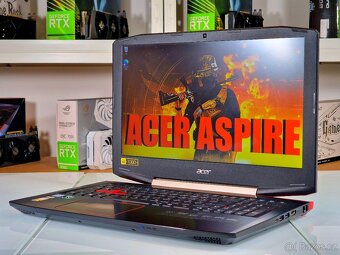 Herní notebook ACER VX | i7-7700HQ | GTX 1050Ti | 512SSD+1TB - 3