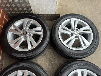 Alu 15" 5x100 škoda Cygnus letní 60% Rapid Fabia3 - 3