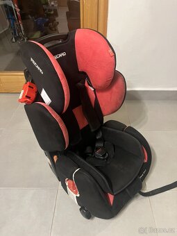Autosedačka Recaro Young Sport (9-36 kg) - červená barva - 3