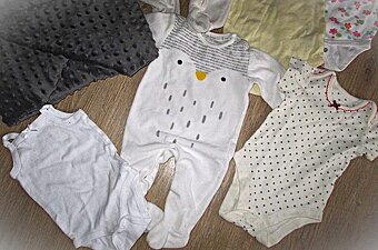 Kojenecké oblečení, vel. 68/74 + zavinovačka MINKY - 3
