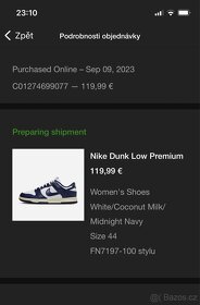 Nike Dunk Low Vintage Navy - 3