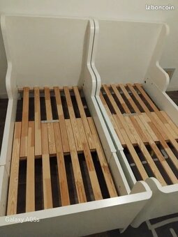Prodám dvě rostoucí dětské postele 80cm x 200cm - 3