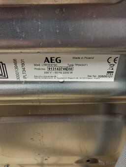 AEG pračka,vrchem plněná 6KG - 3