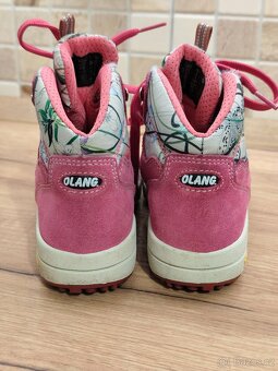Dívčí trekové boty Olang Rosa vel. 31 i na teplejší zimu - 3