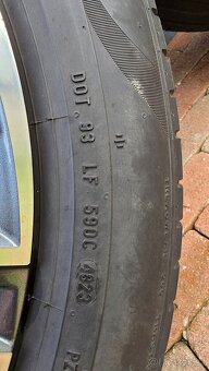 Orig AL kola Cursa 19" Škoda Kodiaq + PNEU 3 mm - 3