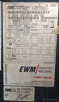 Synergická MIG/MAG svářečka EWM Phoenix 521 Progress Force A - 3