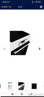 Indukční sporák Mora I 8688 BW bílý - 3