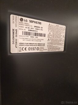50 palců PH670S LG PENTOUCH PLAZMOVÁ TV, FULL HD - 3