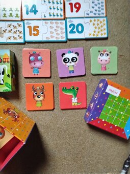 Hračky, pexeso Ludattica, kostičky,... - 3