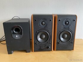 Reproduktory Microlab, subwoofer Logitech - 3