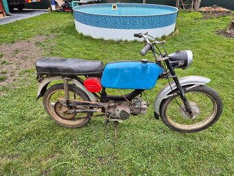 Jawa 23 Mustang bez TP, modrá barva 5. - 3
