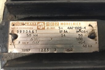 Kompresor Orlík PKS 35 / 2-JSK 75 - 300l vzdušník _ 5,5 kW - 3