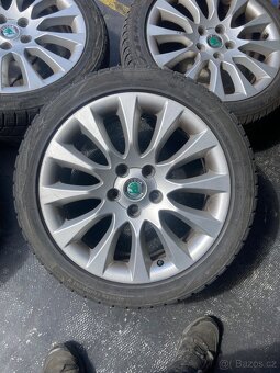 Alu sada origo škoda superb 2 5x112 7,5x1717 ET49 - 3