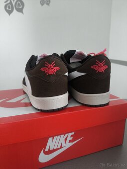 Jordan 1 low travis hnědé - 3