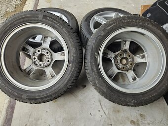 Alu 16 originál AUDI, pneu 205/55/16 zimní - 3
