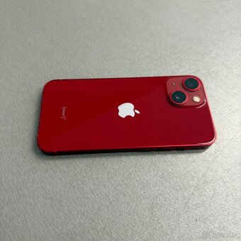 iPhone 13 mini 128GB červený, pěkný stav, 12 měsíců záruka - 3