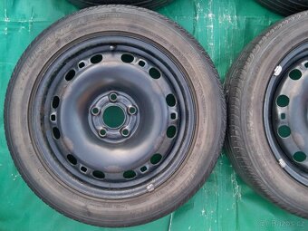 4x Disky Škoda Fabia II 5x100 R15 + Letní Pneu: Cena za sadu - 3