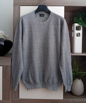 Massimo Dutti pánský lehký svetr vel. M/L 100% bavlna - 3