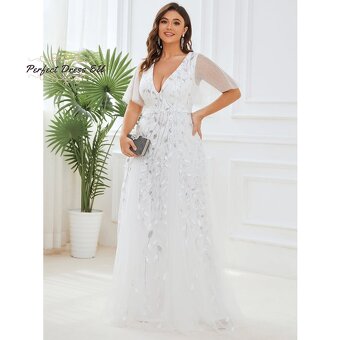 Svatební šaty Plus Size XXL - 3