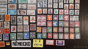 Poštovní známky Německo č.1 170ks - 3