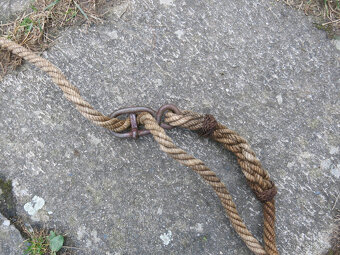 Retro visutá hrazda houpačka - 3