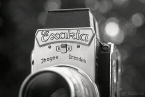 Raritní historický středoformát Exakta 66 Vertical - 3