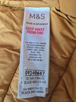 Bunda Marks&Spencer vel. 152 - 3