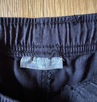 Plátěné kraťasy vel.164 - 3