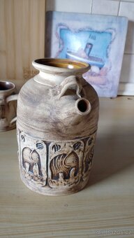 Servis keramických hrnků se slony - 3