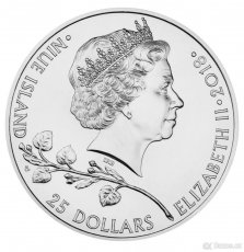 Stříbrná desetiuncová mince Český lev 2018 standard - 3
